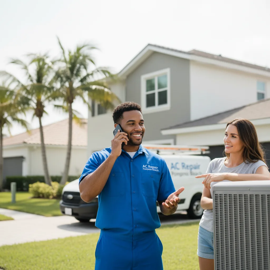 AC Repair Pompano Beach customer support in Vergennes
